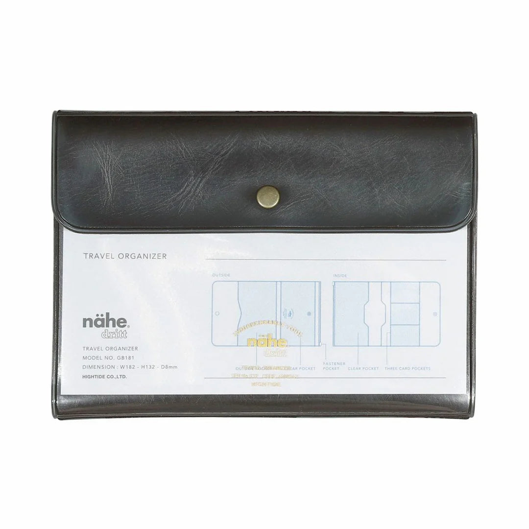 Hightide Penco - General Purpose Case Travel Organiser | Clear grey