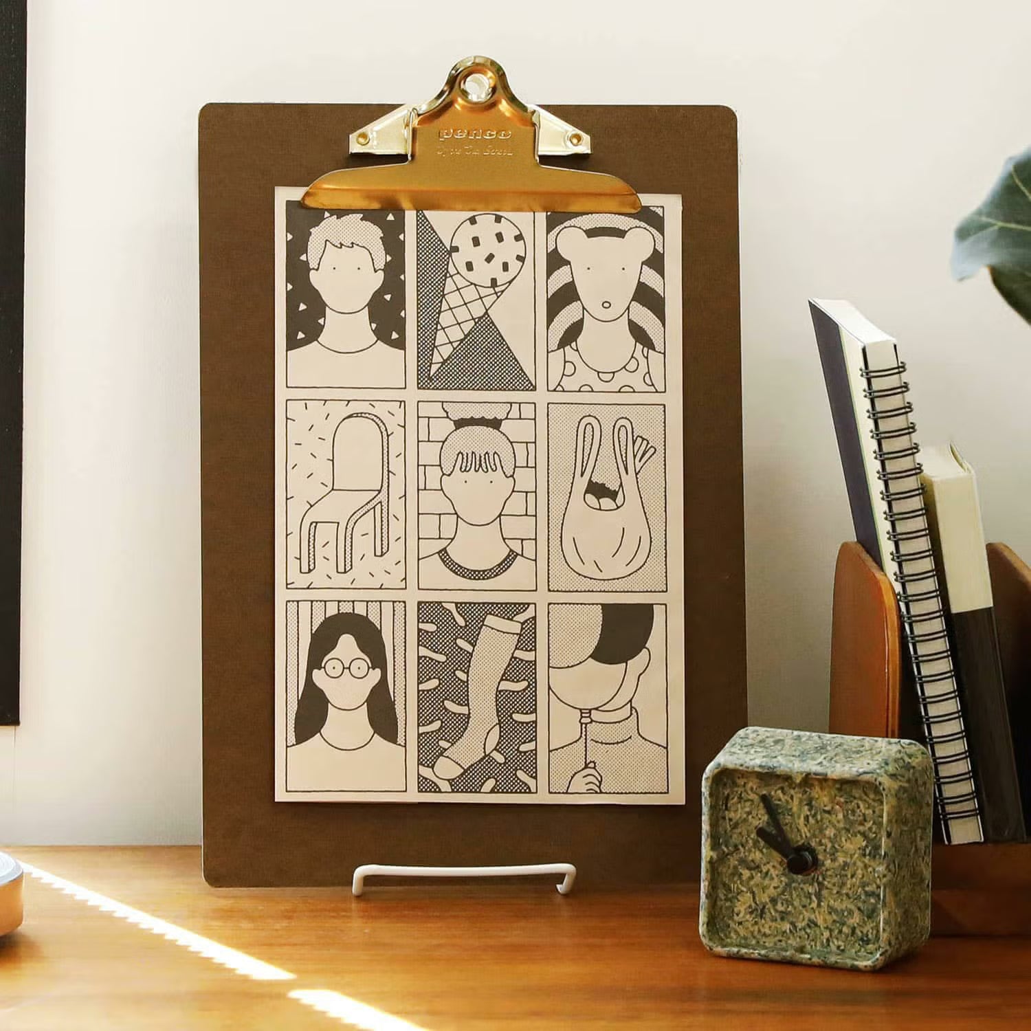 Clipboard A4 – Gold