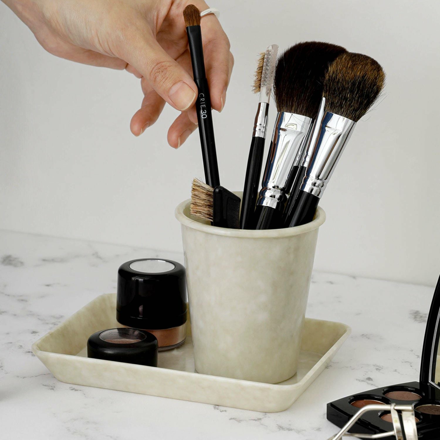 Hightide Penco - Marble Pen Stand | ivory