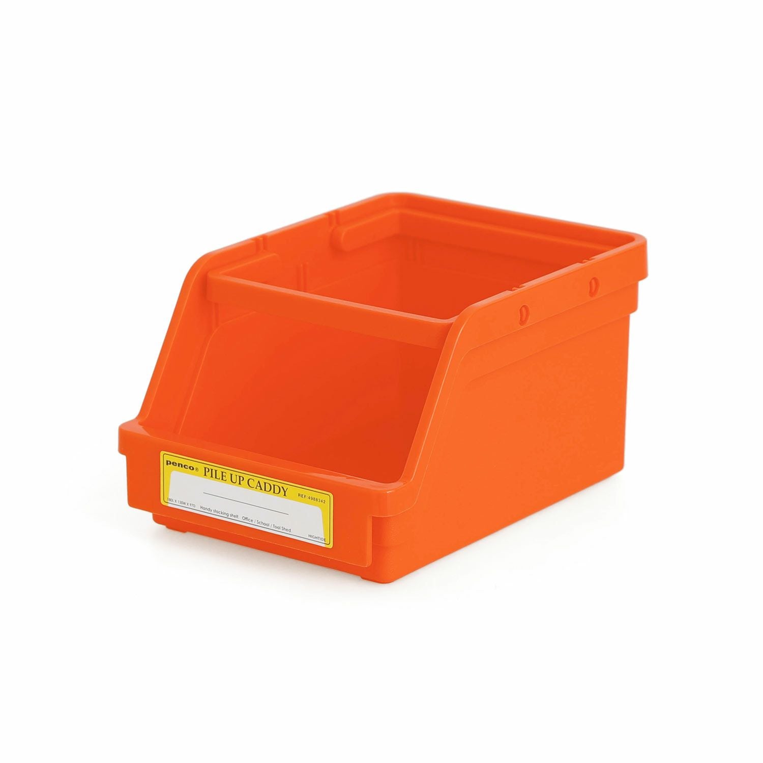 Hightide Penco - Pile-up Caddy | Orange