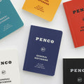 Soft PP Notebook Grid B7 - Navy