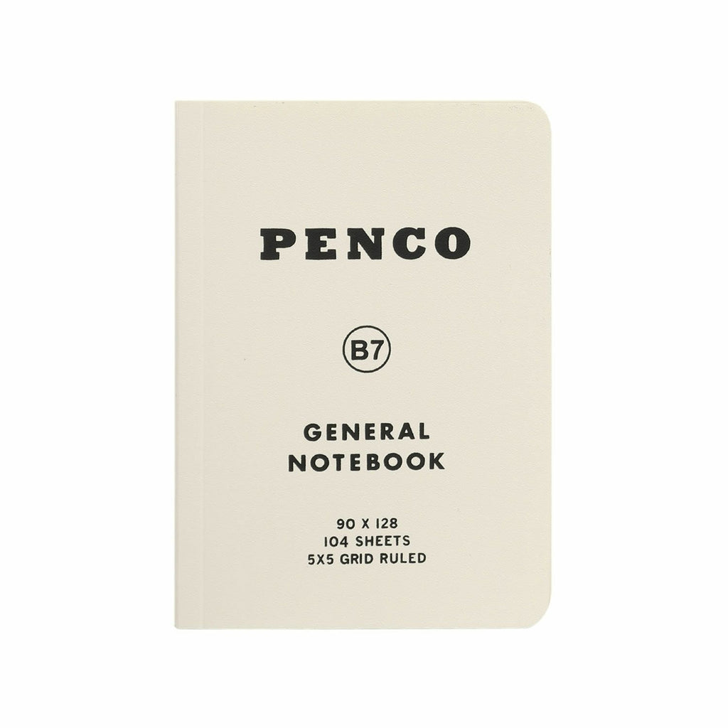 Hightide Penco - Soft PP Notebook B7 | White