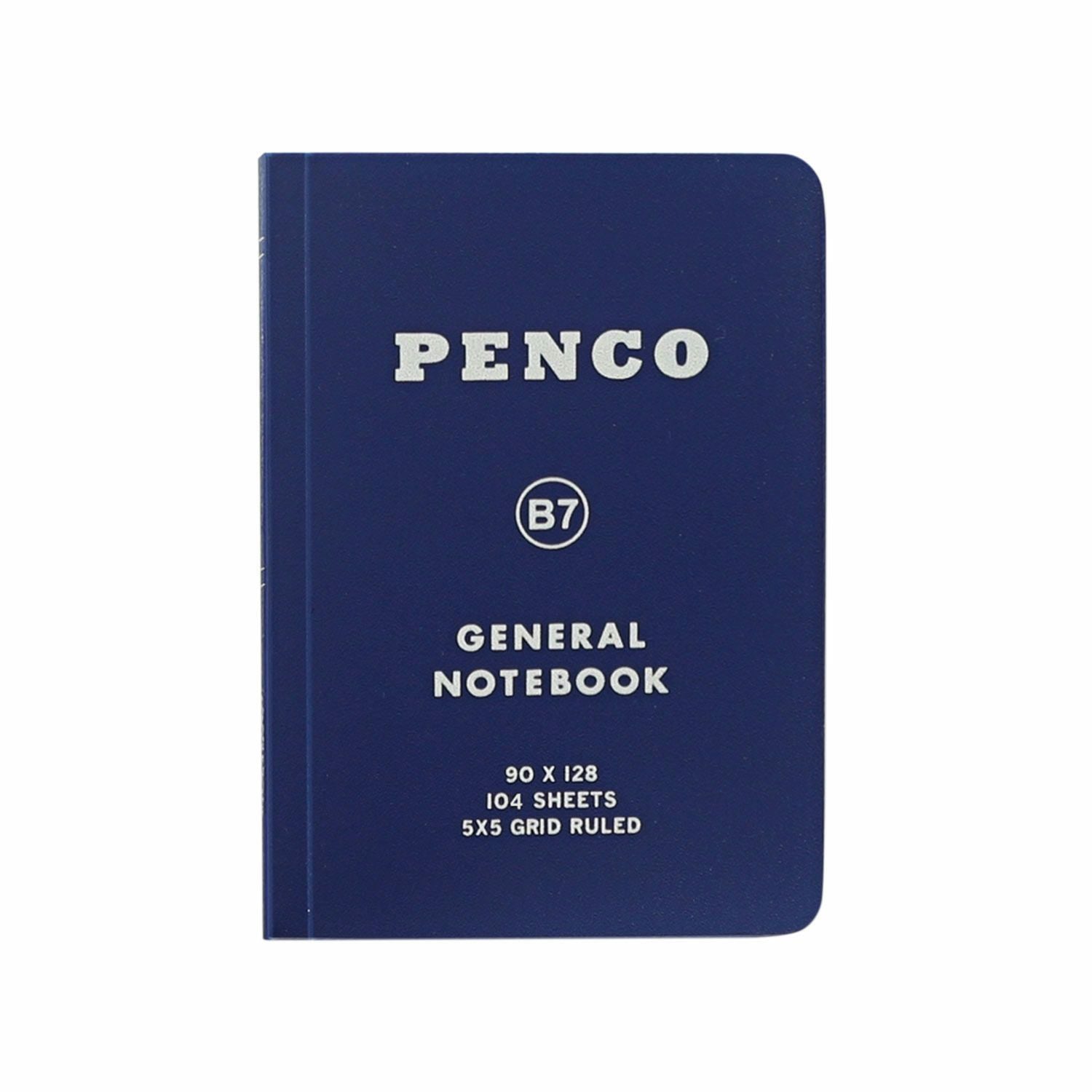 Hightide Penco - Soft PP Notebook B7 | Navy