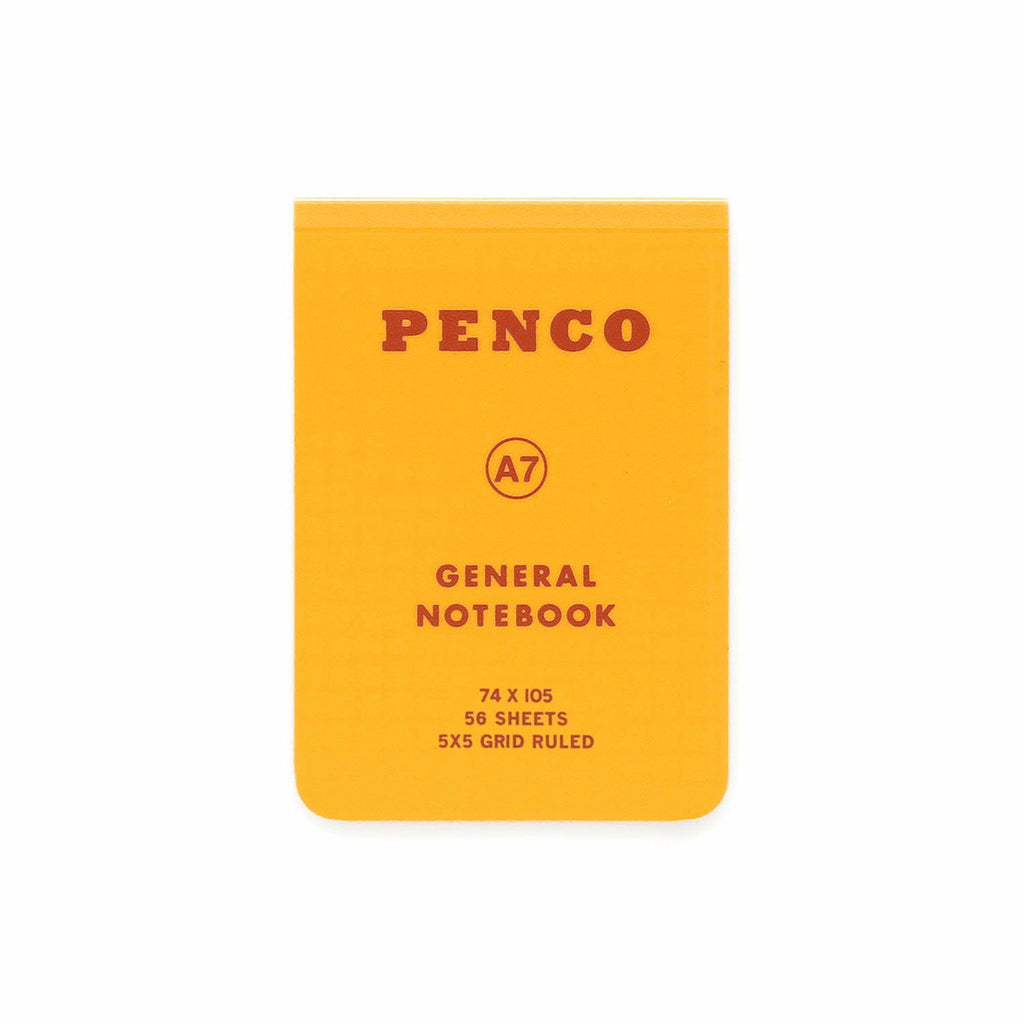 Hightide Penco - Soft PP Notebook A7 | Yellow