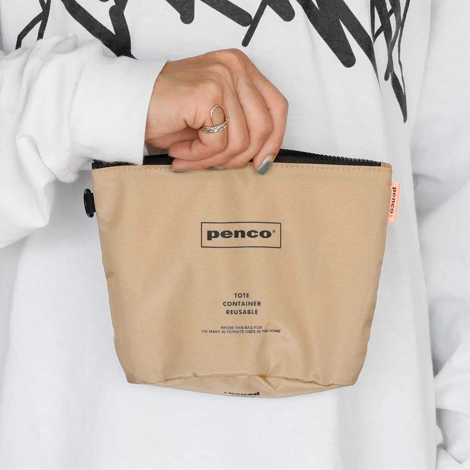 Hightide Penco - Bucket Pouch | Beige