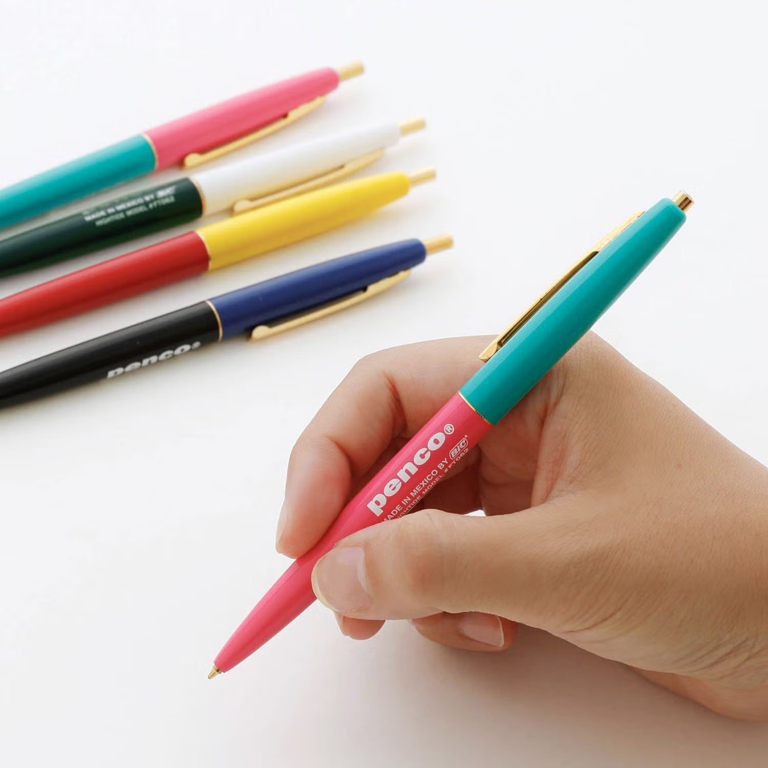 Knock Ballpoint Pen - Pink