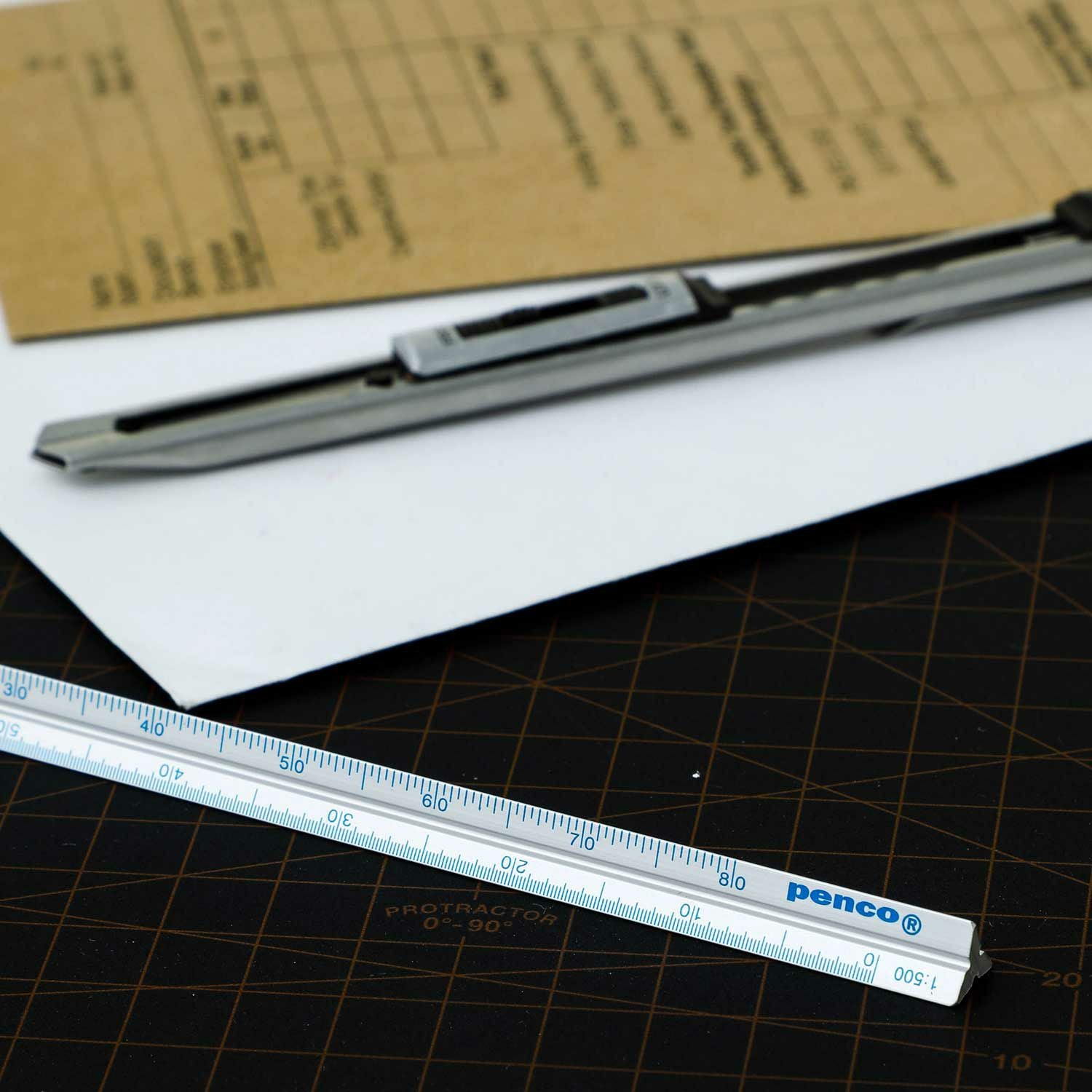 Hightide Penco - Metric Drafting Scale 2022 | White