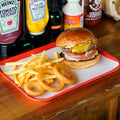 Melamine Tray Medium - Red