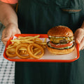 Melamine Tray Medium - Red