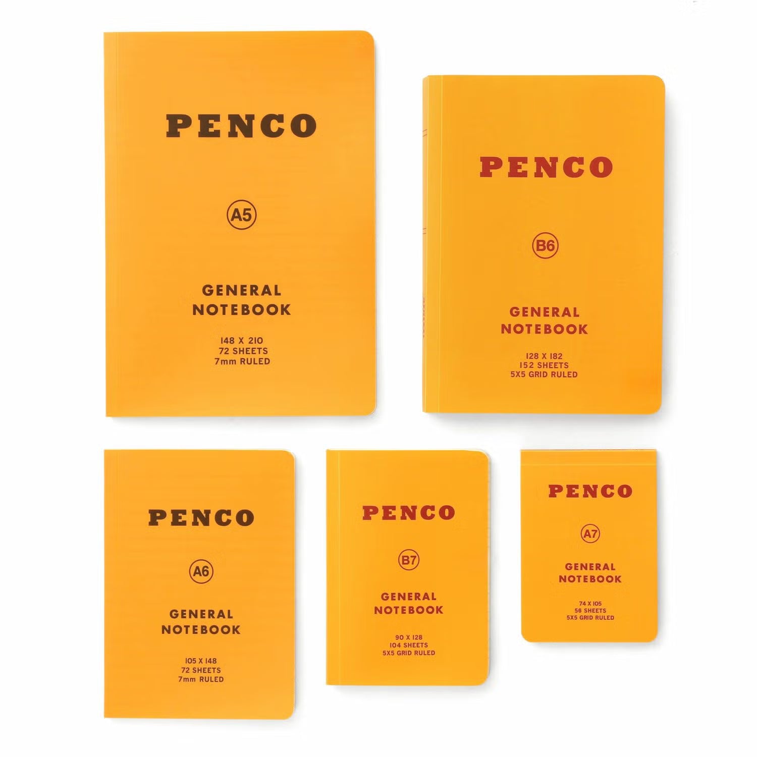 Soft PP Notebook Ruled A6 - Yellow