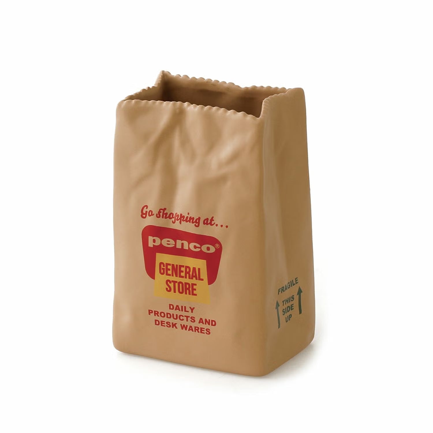 Brown Bag Pen Pot