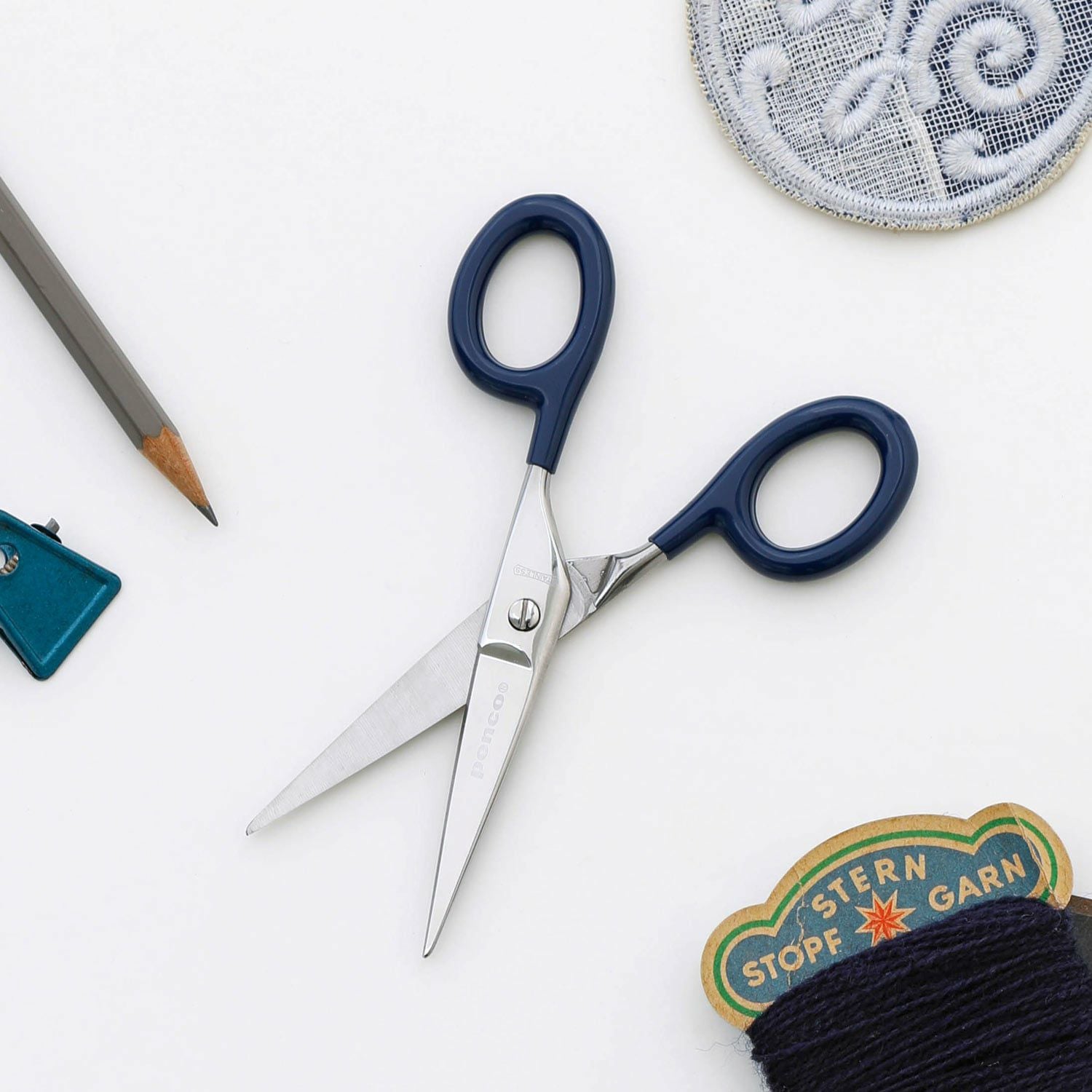 Hightide Penco - Stainless Scissors Small | Navy
