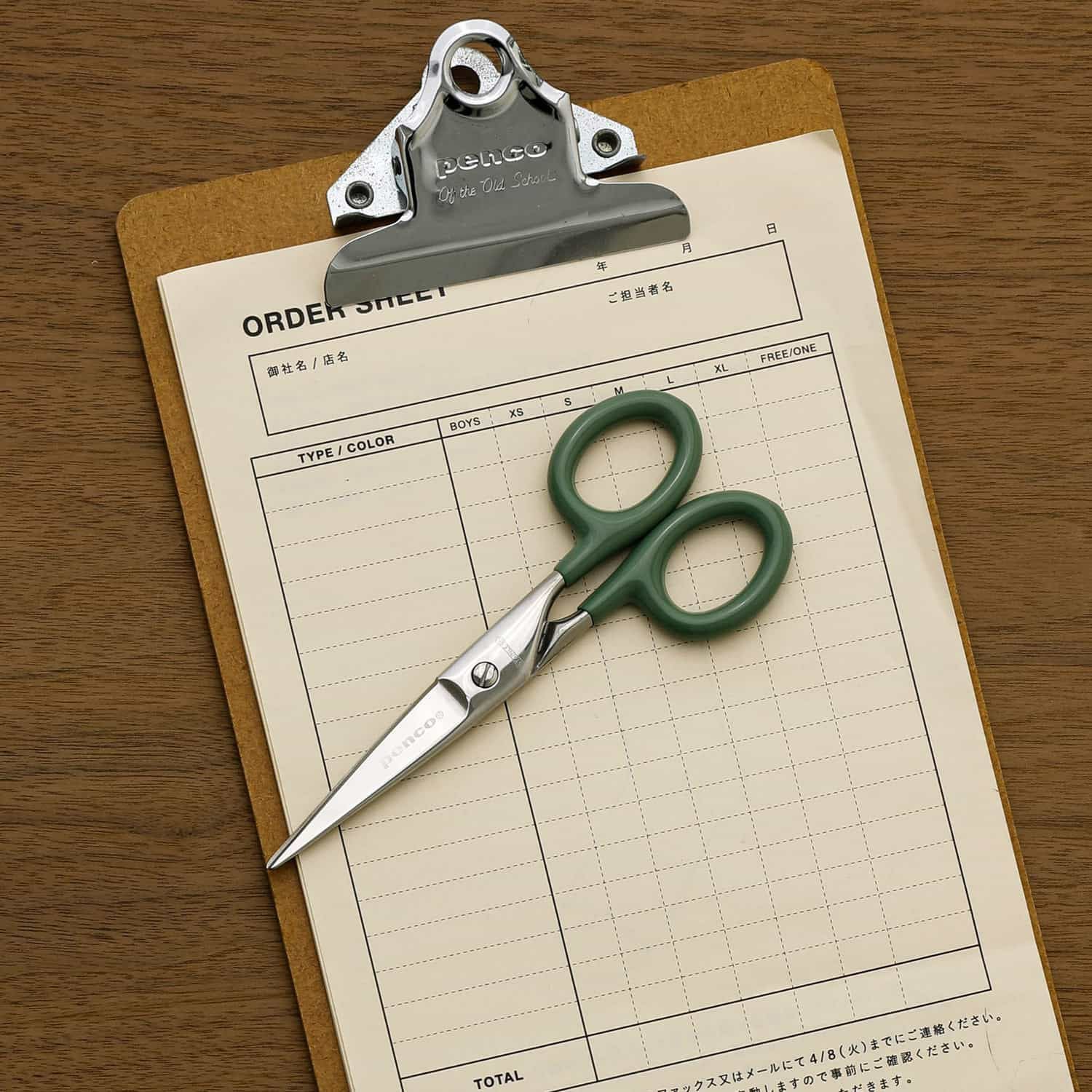 Hightide Penco - Stainless Scissors Small | Green
