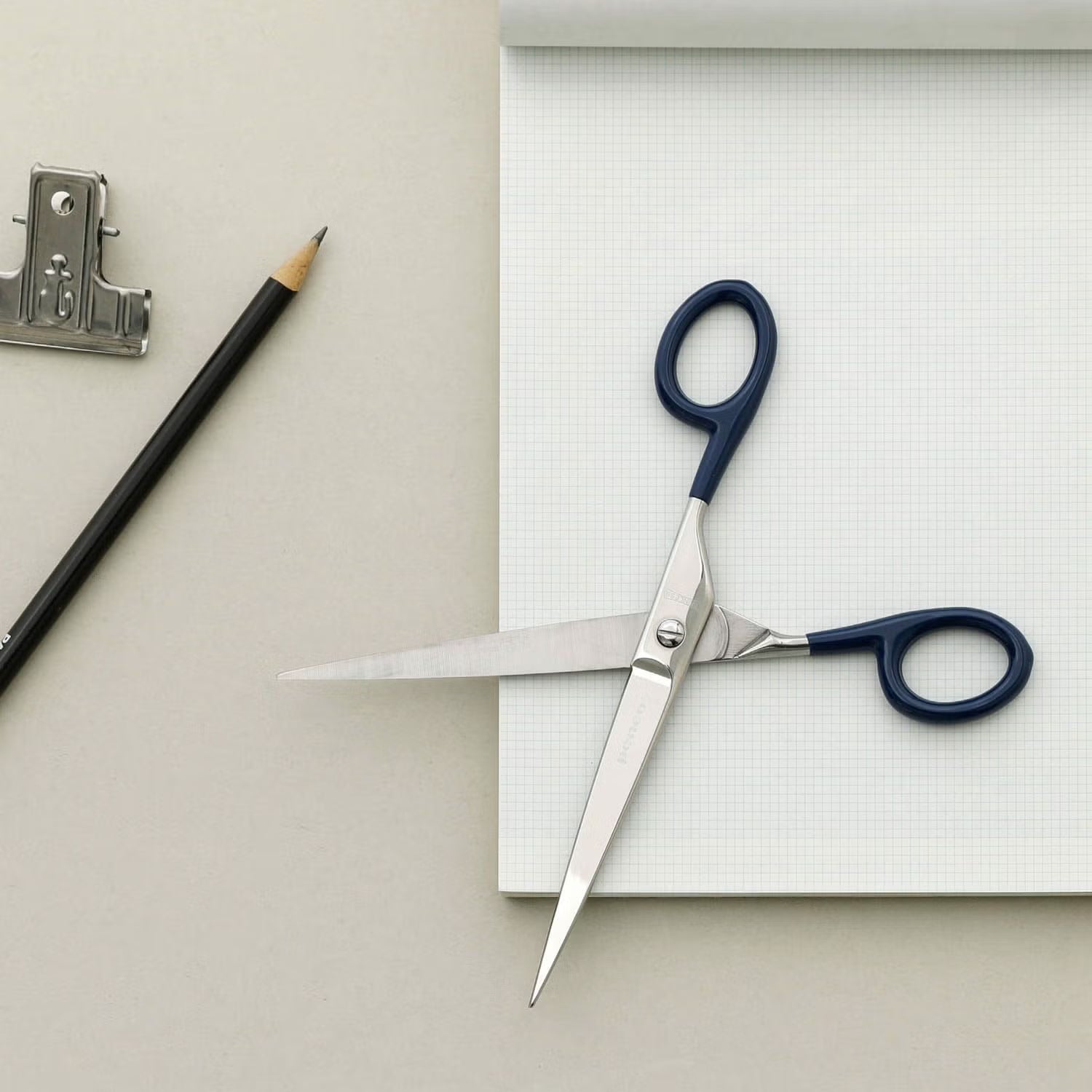 Stainless Steel Scissors - Navy