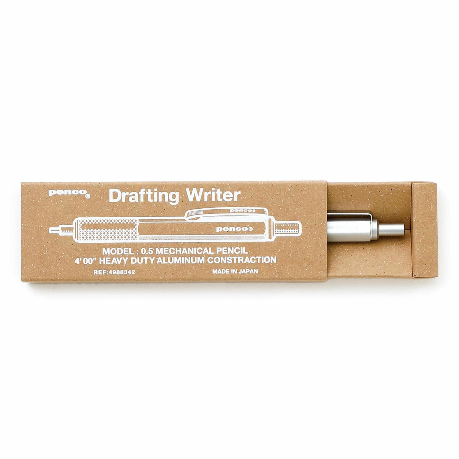 Hightide Penco - Drafting Pencil | Silver