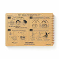 Sketchbook B5 Medium - Red