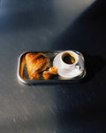 Small Steel Serving Tray – Brushed