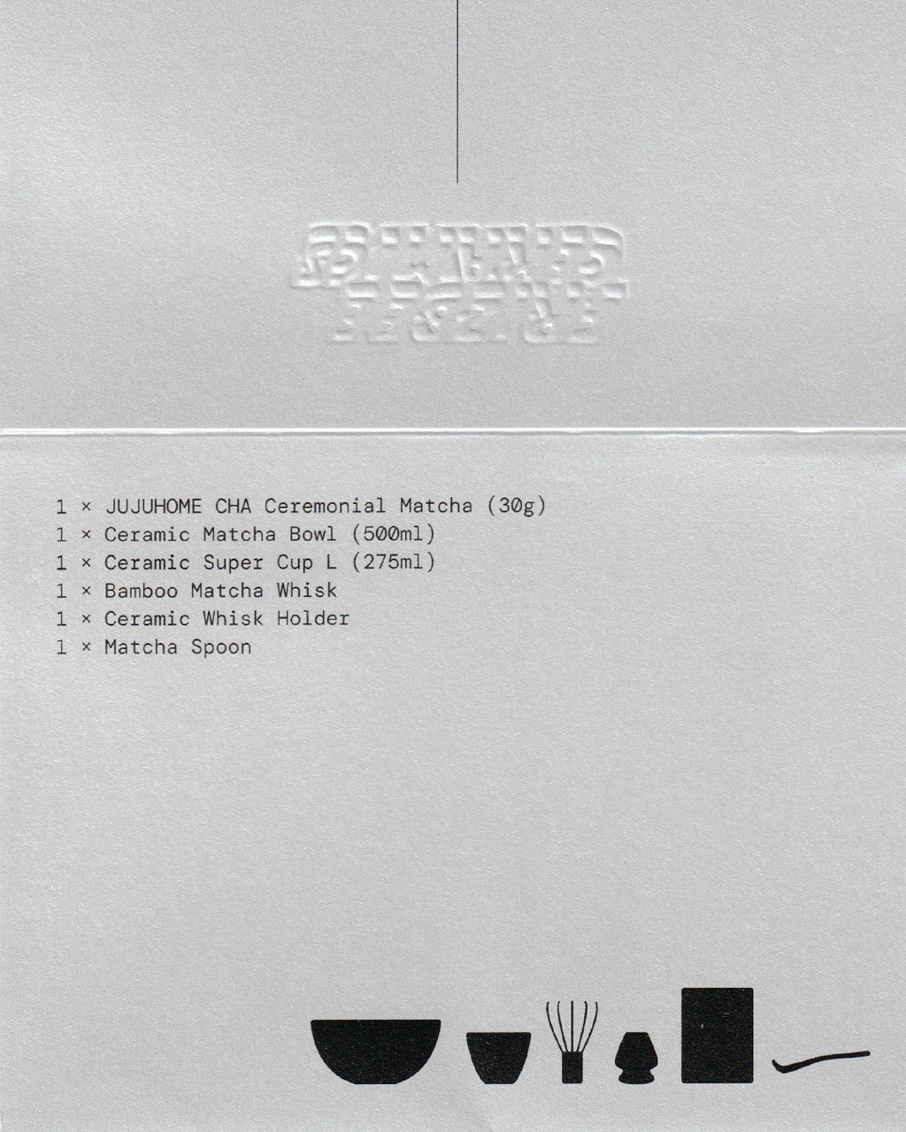 JUJUHOME × Frizbee Ceramics Matcha Gift Set