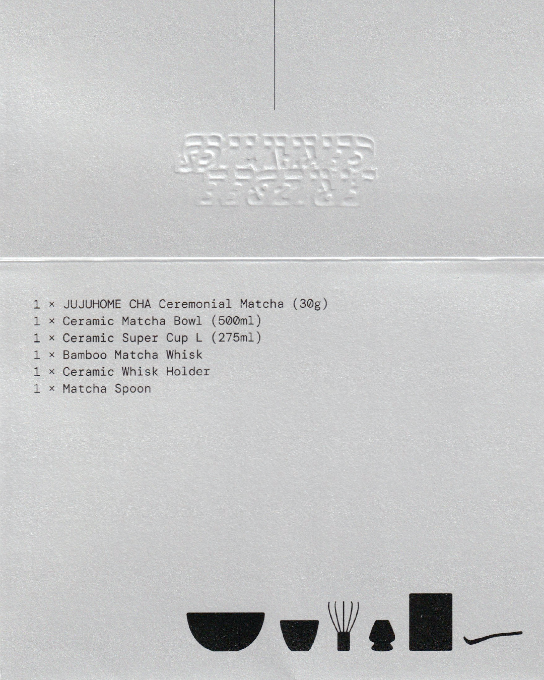 JUJUHOME × Frizbee Ceramics Matcha Gift Set