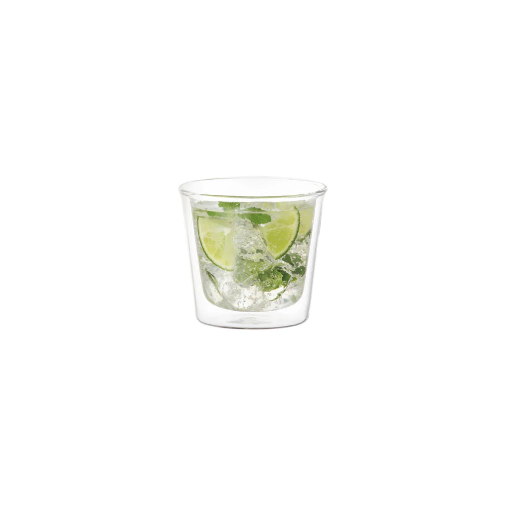 Kinto - Cast Double Wall Rock Glass 250ml