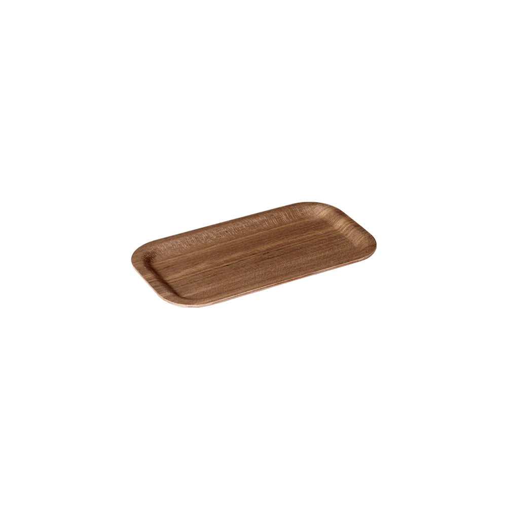 Kinto - Nonslip tray 220x120mm teak