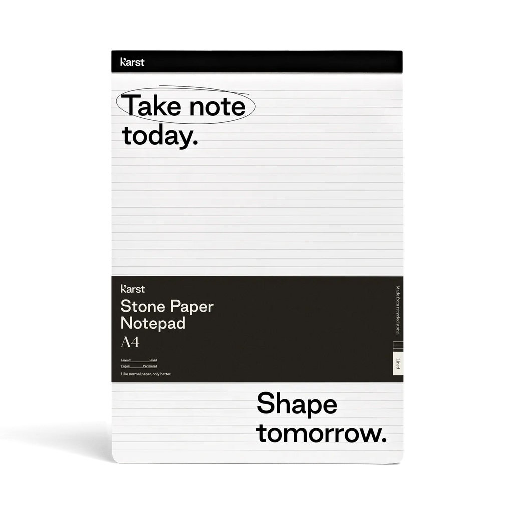 Karst - A4 Stone Paper Notepad | Lined