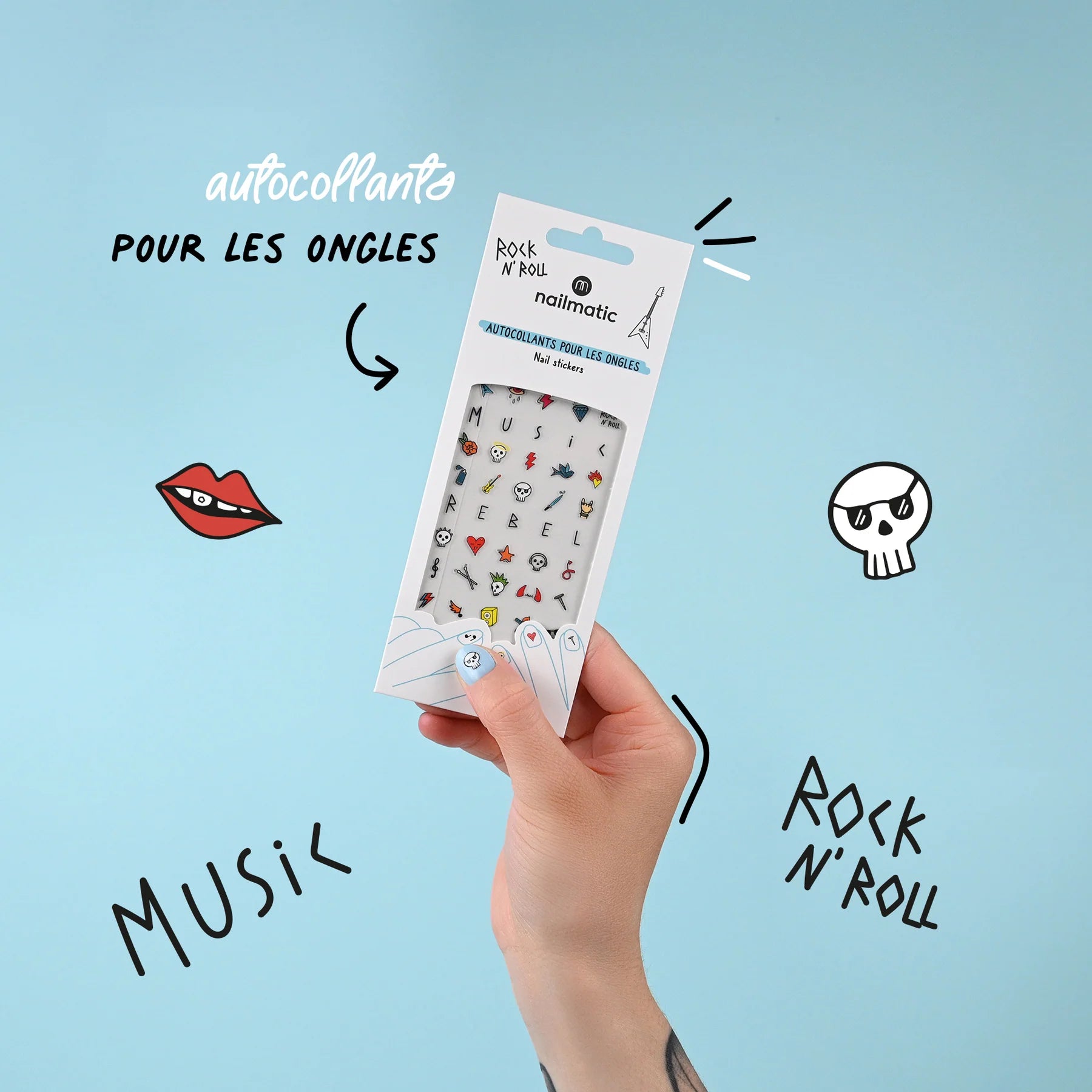 Nailmatic - Nail Stickers | Rock