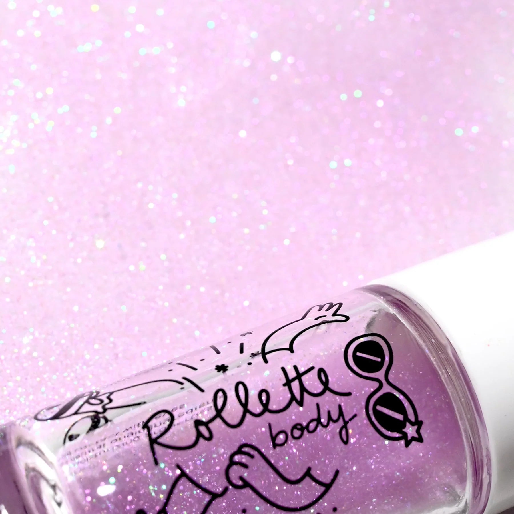 Nailmatic - Body Glitter Rollette | Cherry