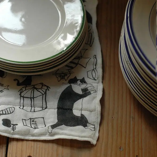 KRSK Toraneko bonbon Kitchen cloth Dog