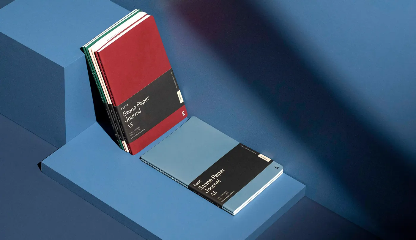Karst - A5 Stone Paper Journal | Glacier