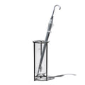 Glass Tube Vase with Steel Stand