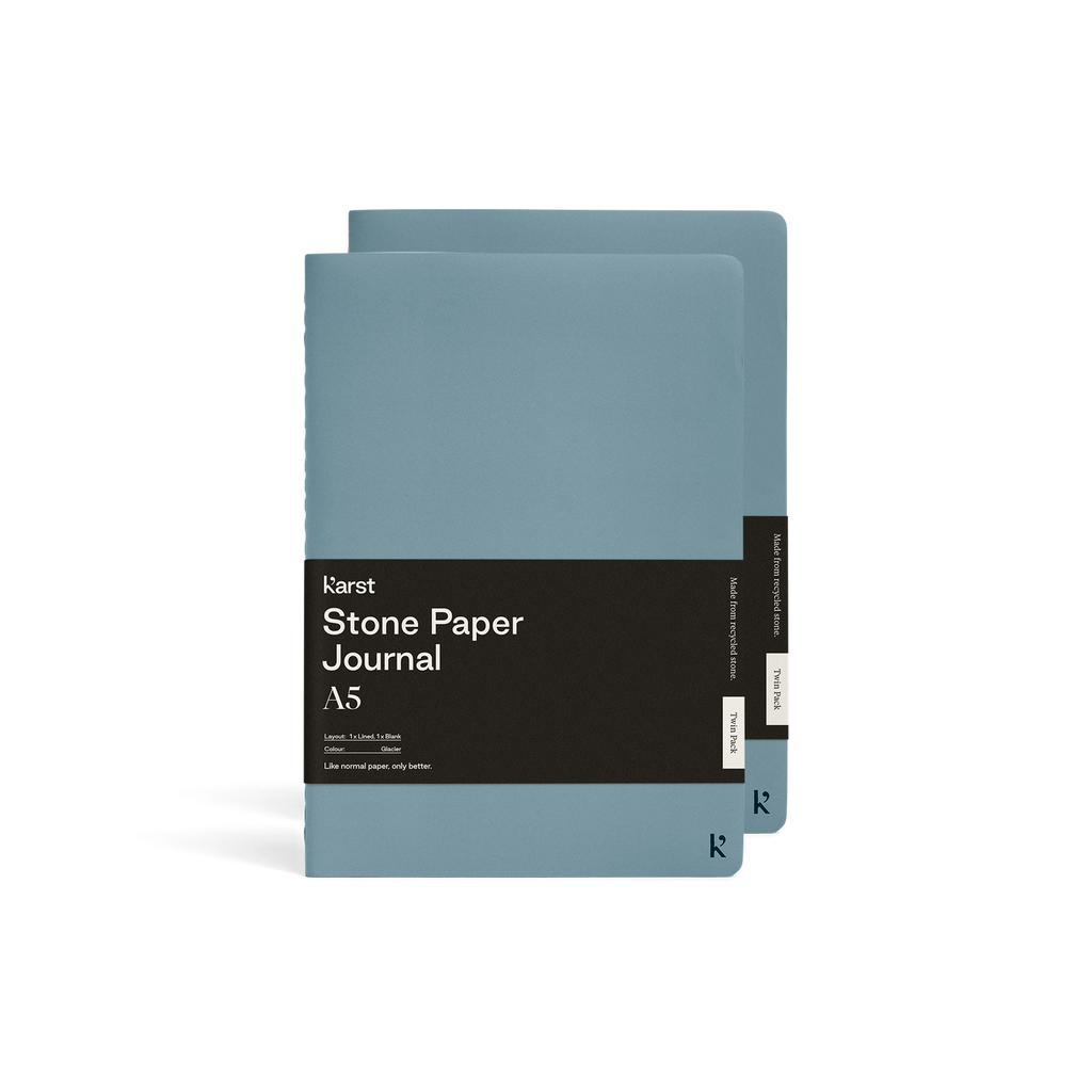 Karst - A5 Stone Paper Journal | Glacier