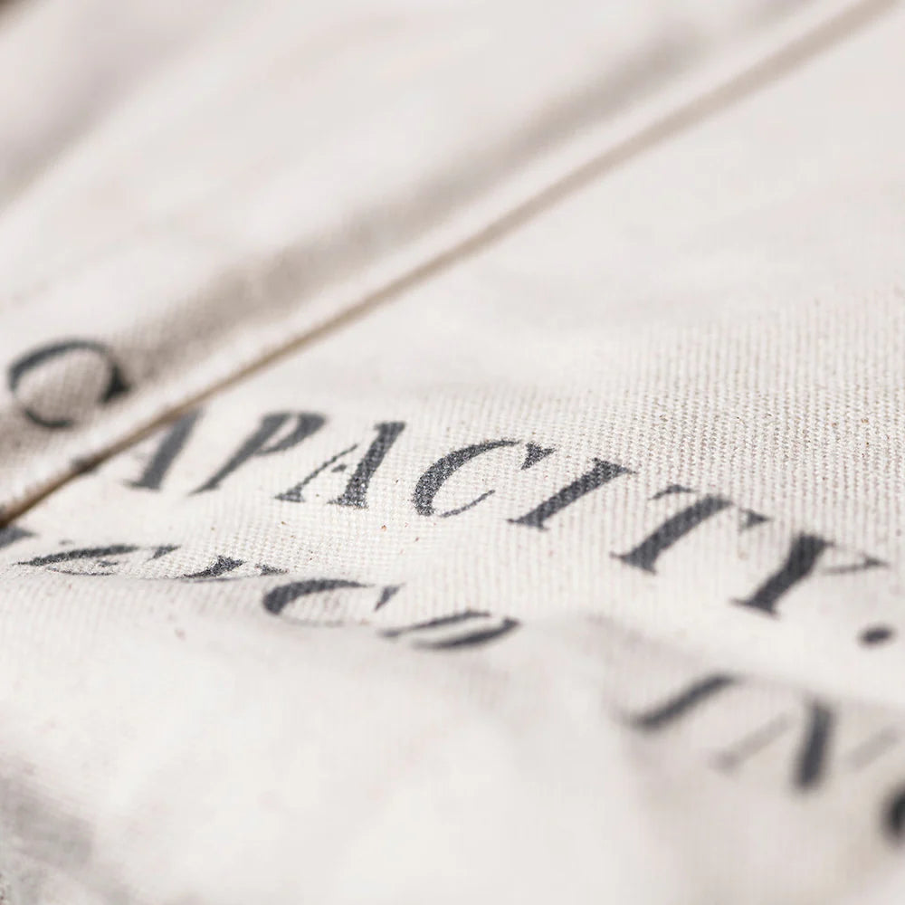 Accordion Market Basket - White Handle