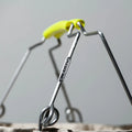 Accordion Market Basket - Yellow Handle