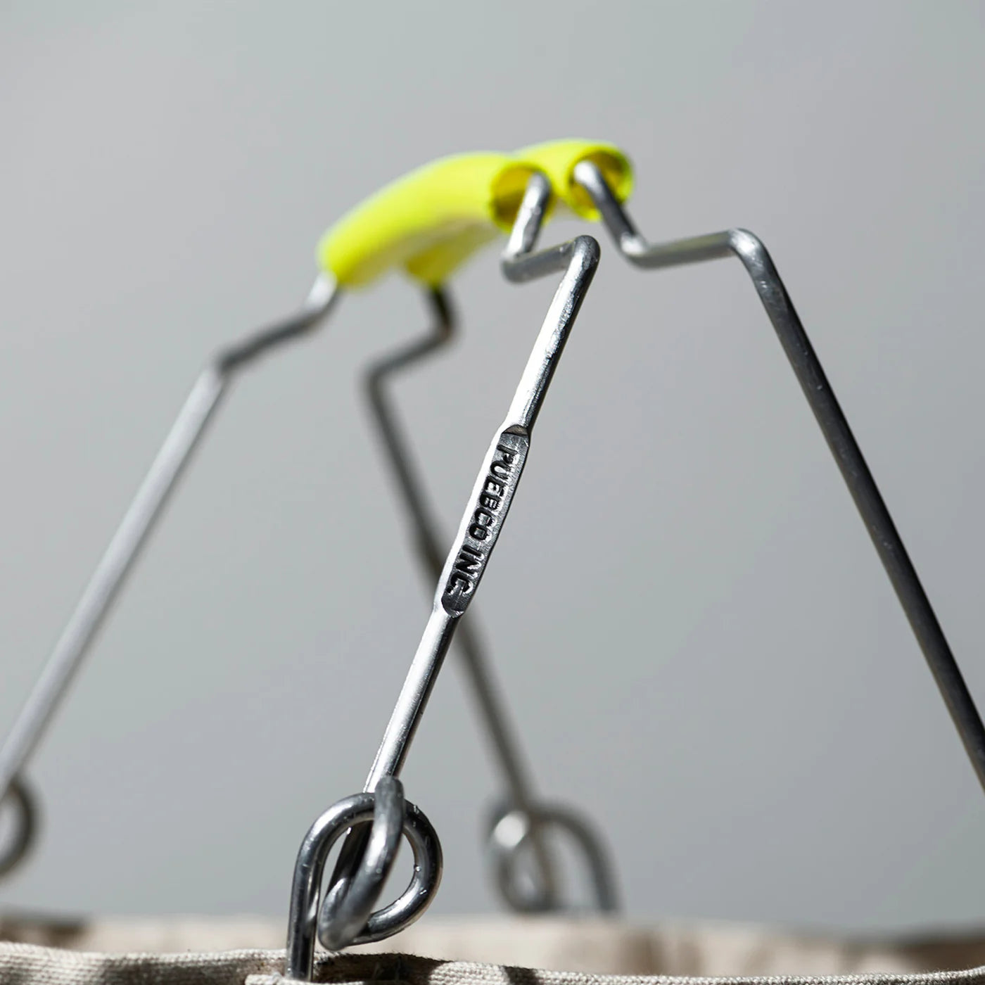 Puebco - Canvas Market Basket Yellow Handle