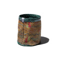 Covered Vintage Kantha Quilt Organizer