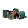 Covered Vintage Kantha Quilt Organizer