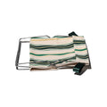 Folding Bag Storage For Café – Green Stripes