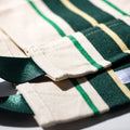 Folding Bag Storage For Café – Green Stripes