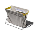 Folding Bag Storage For Café – Ivory-Black Mix