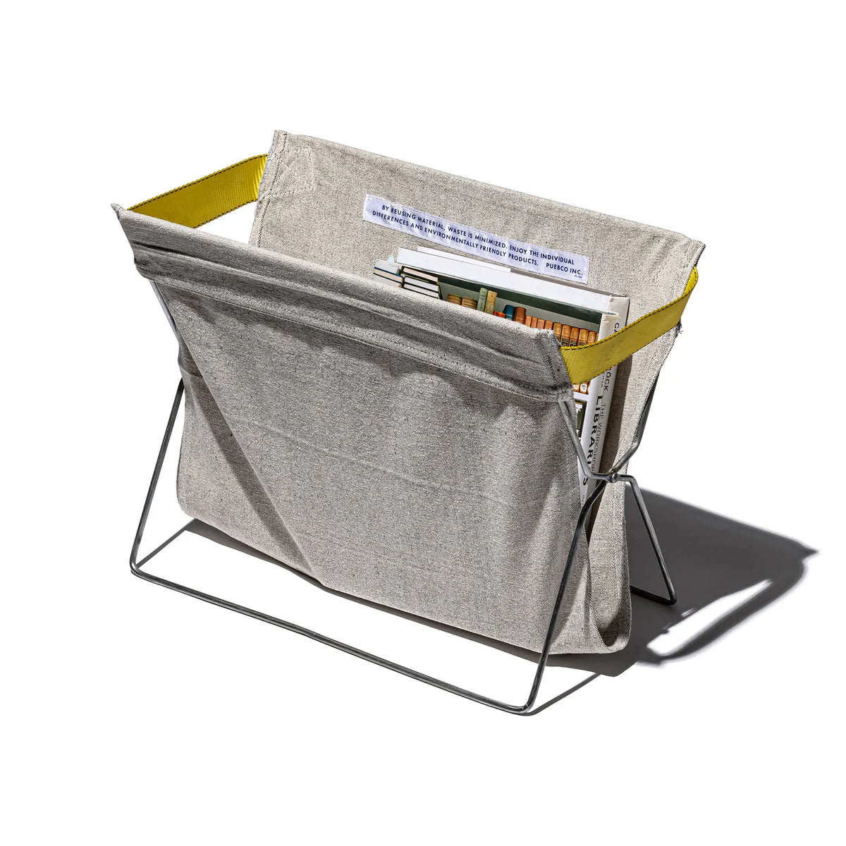 Folding Bag Storage For Café – Ivory-Black Mix