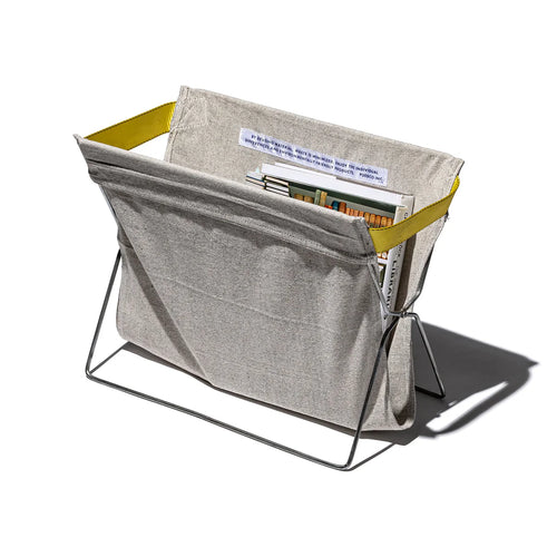 Puebco Folding Bag Storage For Café Ivory-Black Mix