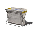 Folding Bag Storage For Café – Ivory-Black Mix