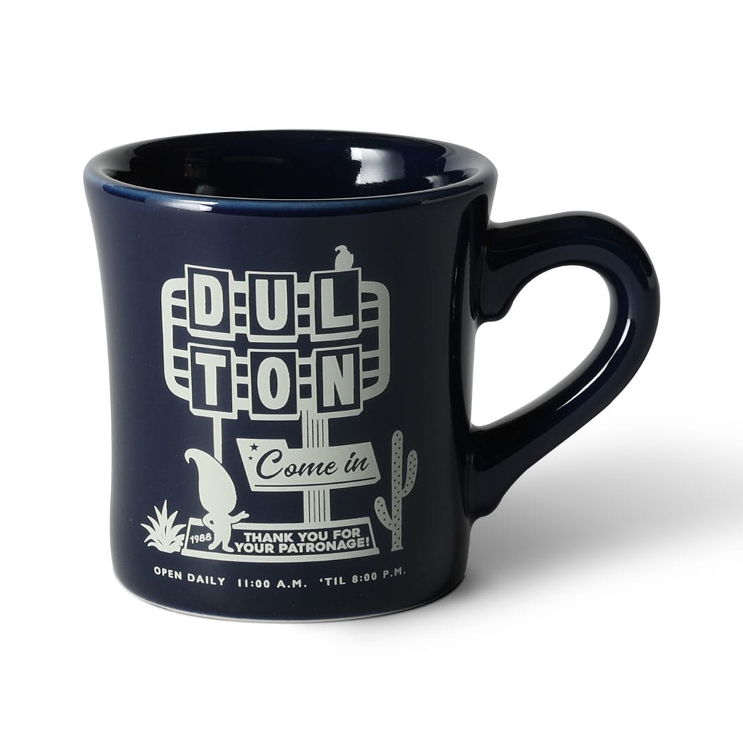 Dulton Mug Navy Sign – detail