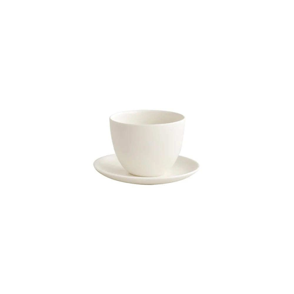 Kinto - Pebble Cup & Saucer | White