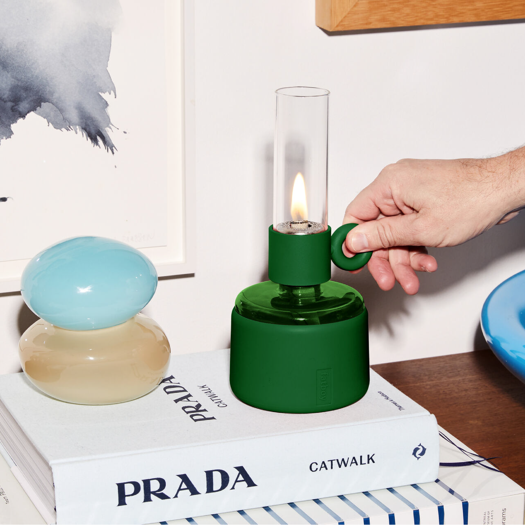 Flamtastique Oil Lamp XS - Deep Green