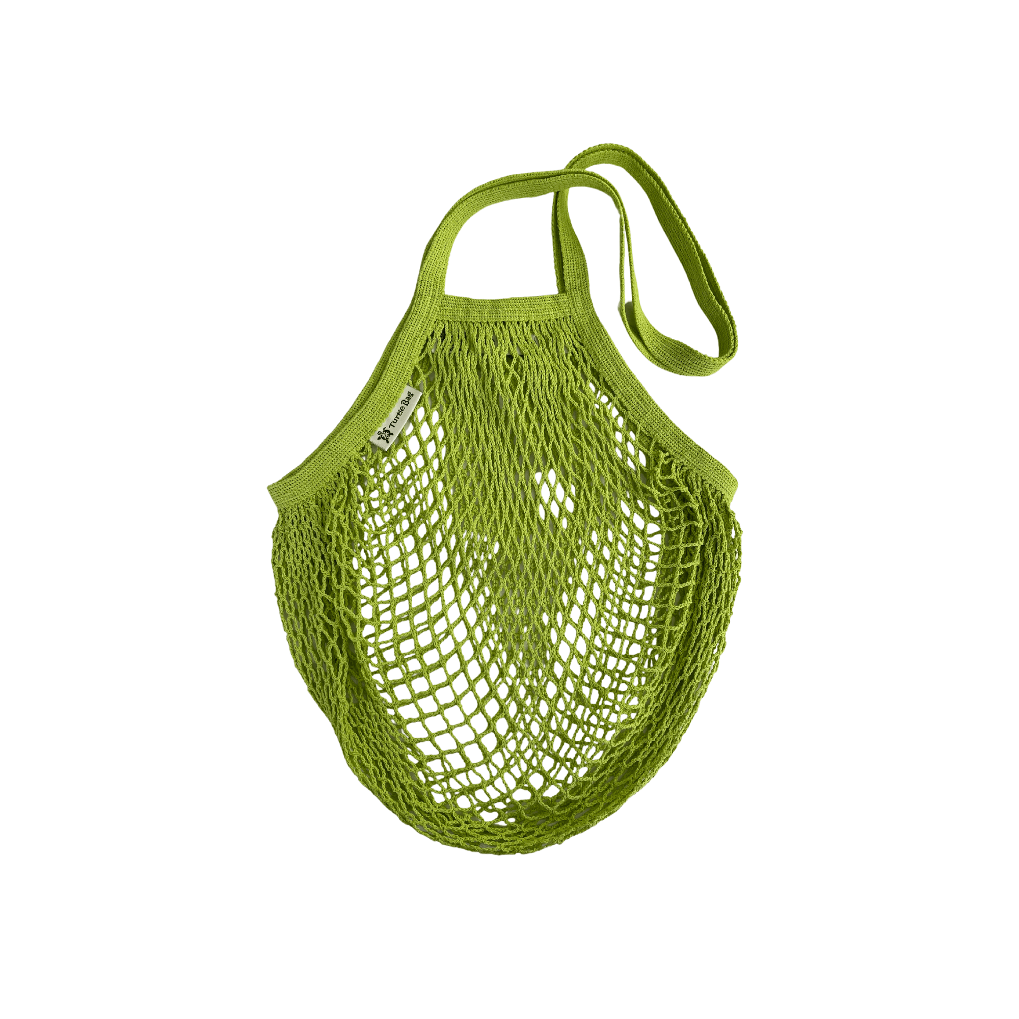 Turtle Bags - Organic Long Handled String Bag | Lime