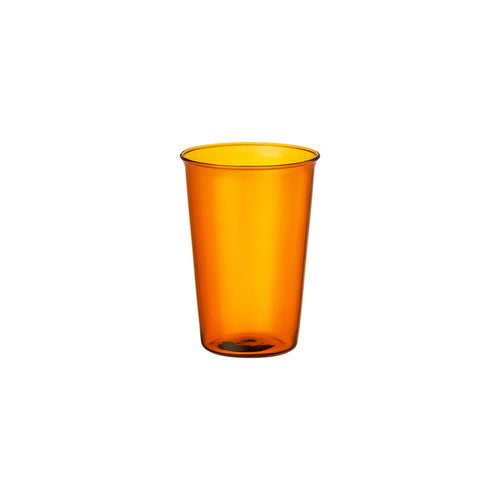 KINTO Cast Amber Glass 430ml, set of four in warm amber glass