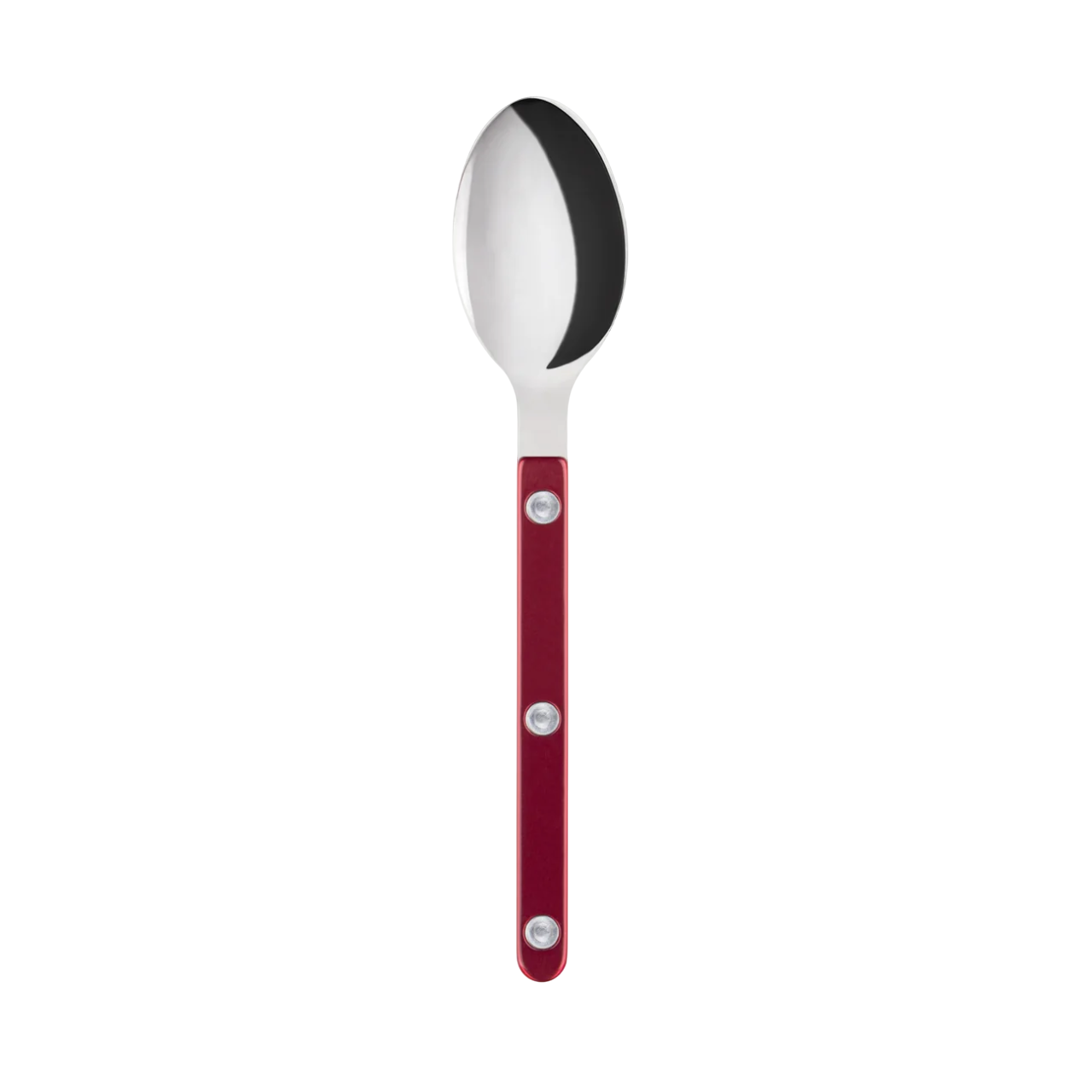 Bistrot Pearly Dessert Spoon - Red
