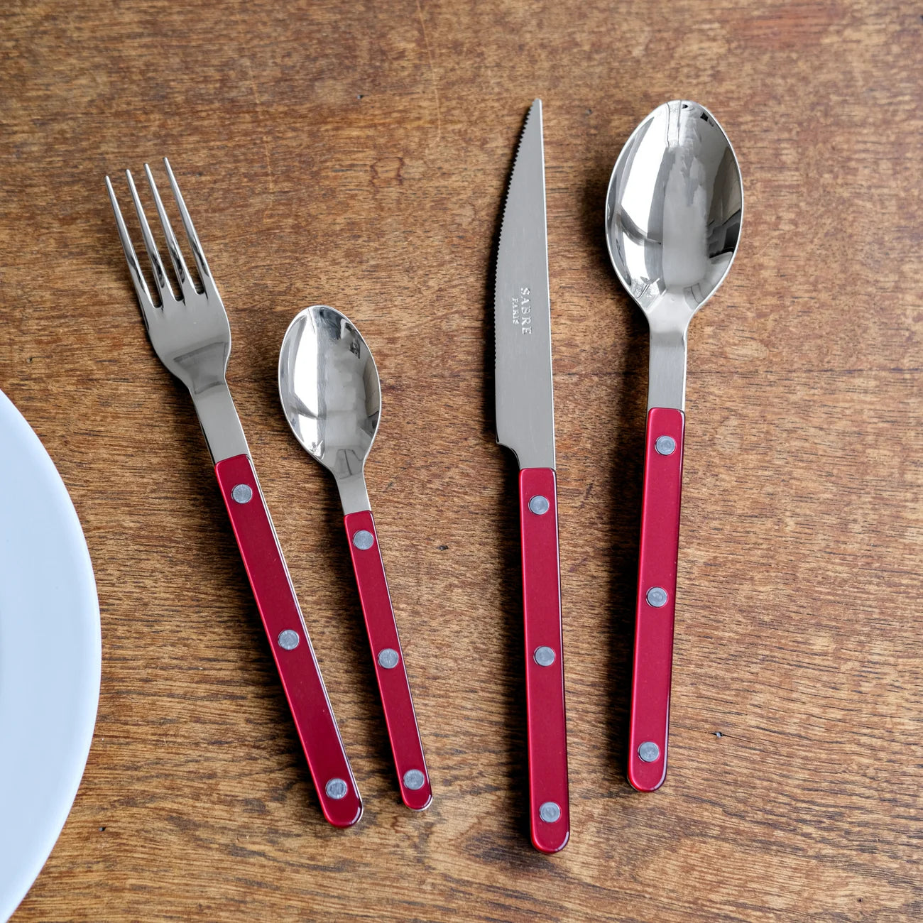 Sabre Paris - Bistrot Perly Tea Spoon | Red